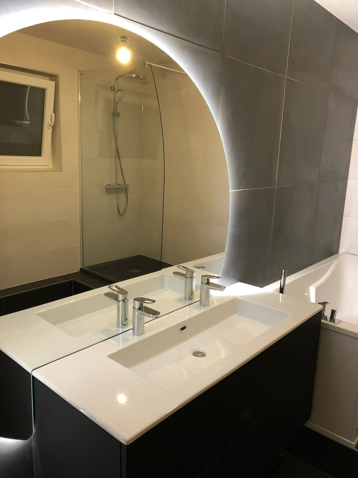 Rénovation complète de salle de bain